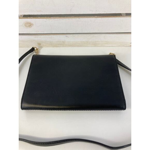 KATE SPADE, BLACK SMOOTH LEATHER WOMENS SLIM CROSSBODY BAG - Picture 4 of 12